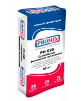 Шпатлевка полимерная финишная Promix PH 020, cупербелая, 20 кг