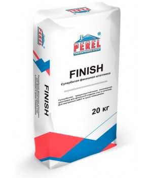 Шпатлевка полимерная финишная Perel Finish, супербелая, 20 кг