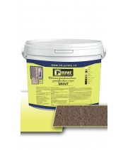 Цветная декоративная затирка Prime Grout, светло-коричневая, 6 кг
