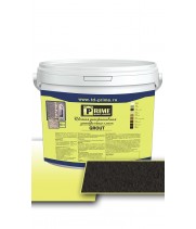 Цветная декоративная затирка Prime Grout, темно-серая, 6 кг
