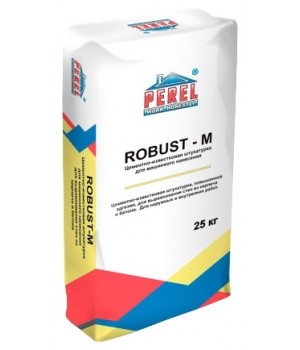 Цементно-известковая штукатурка Perel Robust-M 25 кг